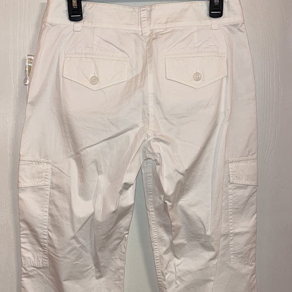 NWT Michael Kors White Cargo pants - Picture 5 of 5